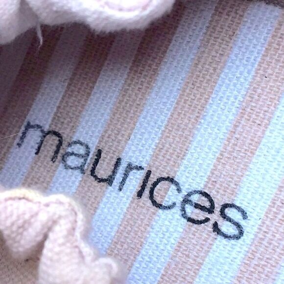 Maurices MACY Pastel Pink Slip On Lace Up Sneakers - Picture 8 of 8